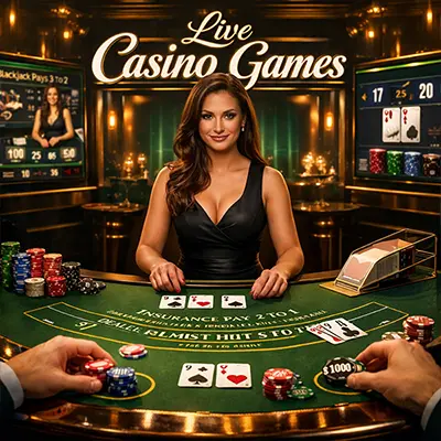 Live Casino Games at Tikitaka Casino