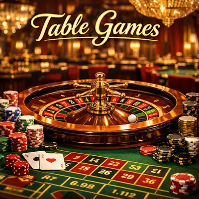 Table Games at Tikitaka Casino