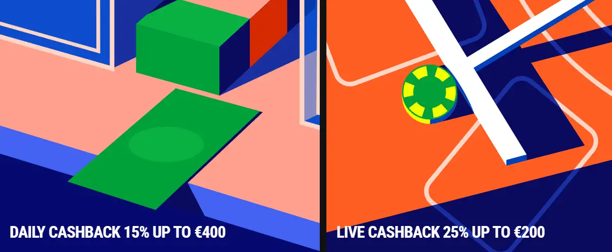 Tikitaka Casino cashback bonuses promotion banner